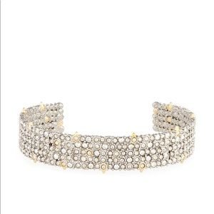 Alexis Bittar crystal cuff